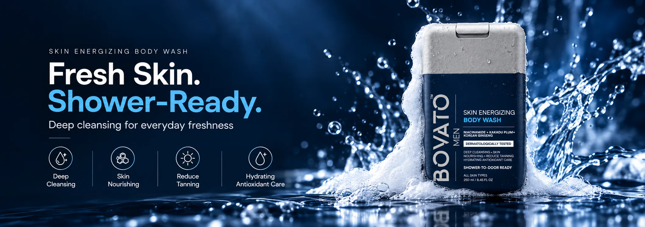 Skin Energizing Body Wash Feature Banner